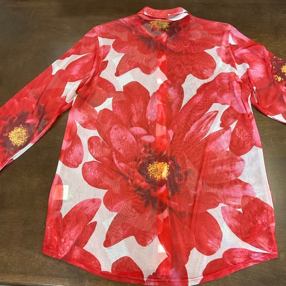 ALSO KNOW AS dress and sheer shirt jacket - Picture 6 of 16